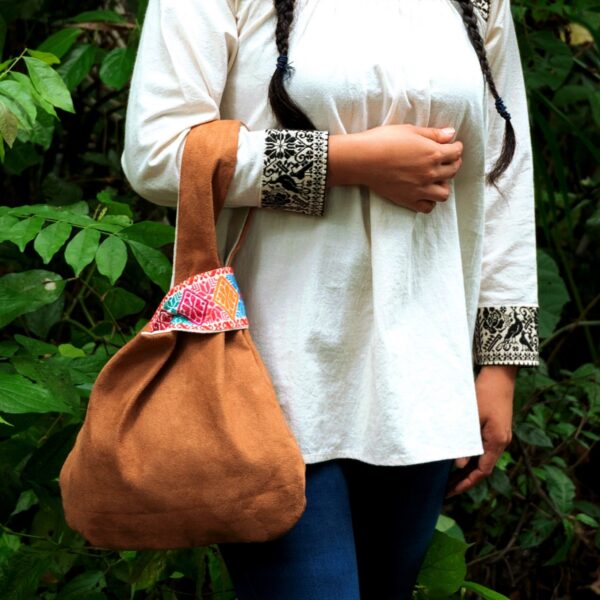 Bolsa tipo kimono