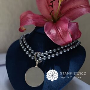 Dije Armonizador Cuántico Diseño Círculo 5 cm.